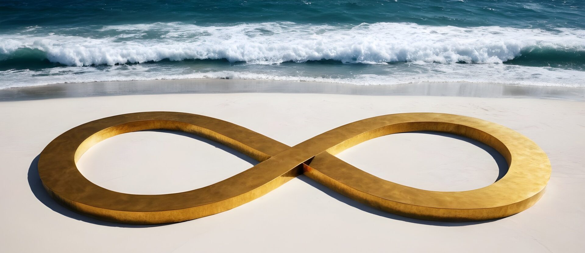 eine liegende Acht als Symbol für stetige Veränderung in unterschiedliche Richtungen